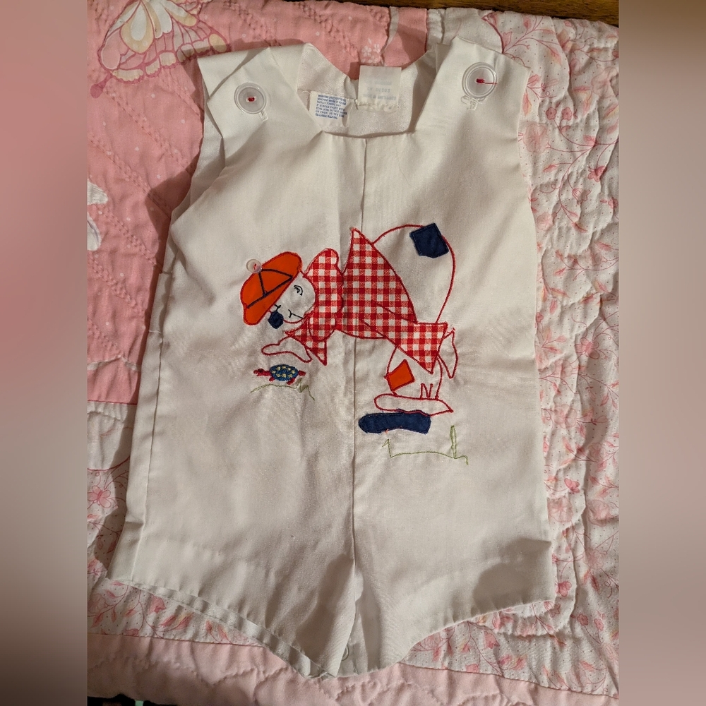 Adorable Vintage Baby Romper